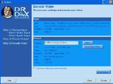 Видеокодер Dr.DivX