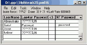  L0phtcrack  